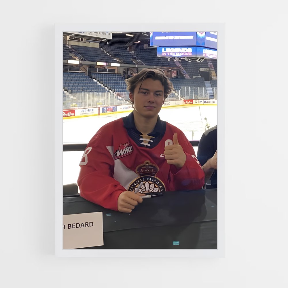 Poster La Conversation Éclairée – affiche Hockey sur glace (vue 3)